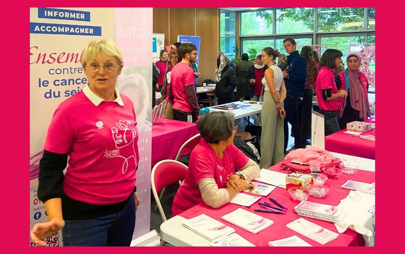 INFREP - Les stagiaires de l'INFREP Angers au village santé pour Octobre Rose