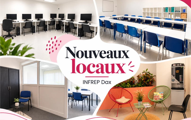 À Dax, l’INFREP vous accueille dans ses nouveaux locaux