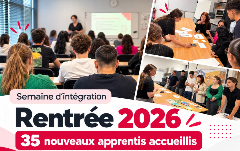 Rentrée 2026 à l’INFREP : 35 nouveaux apprentis accueillis